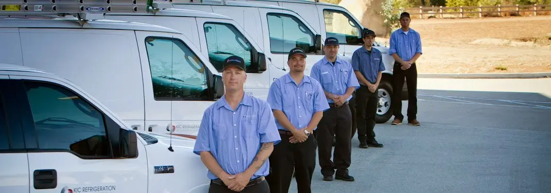 KIC Refrigeration crew ready for Mini Split Repair jobs across Boonville